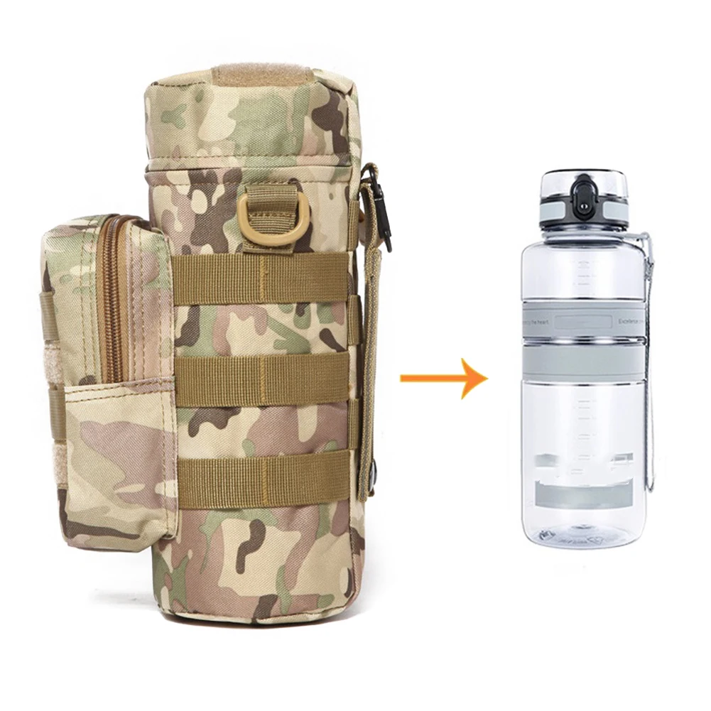 Camping Cooking Bag - Tactical Molle Water Bottle Pouch Holder