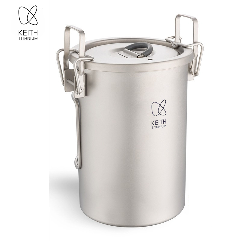 KEITH Pure Titanium Rice Cooke - Camping Cooking Can 评论和价格
