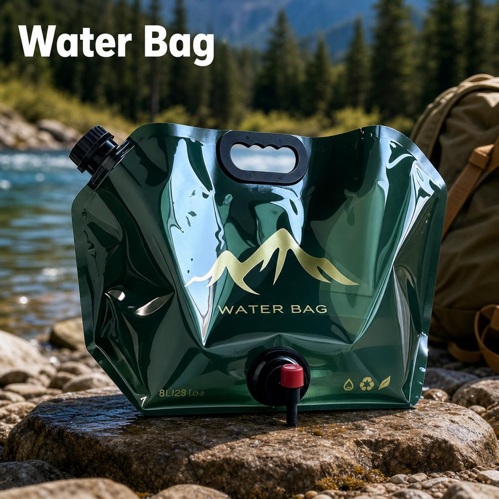 Portable Outdoor Water Tank 8L - Camping Cooking Bag 评论和价格