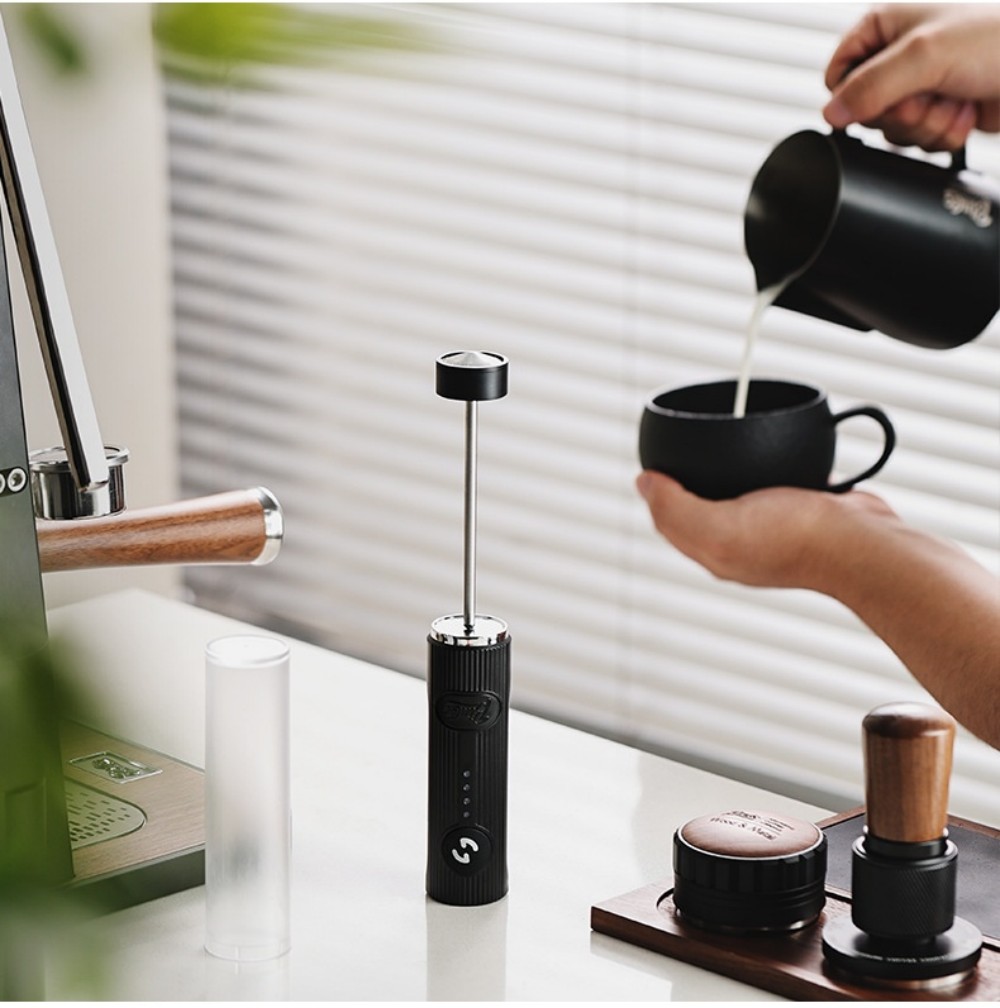 Wireless Electric Mini Milk Fr - Pocket Coffee Maker 评论和价格