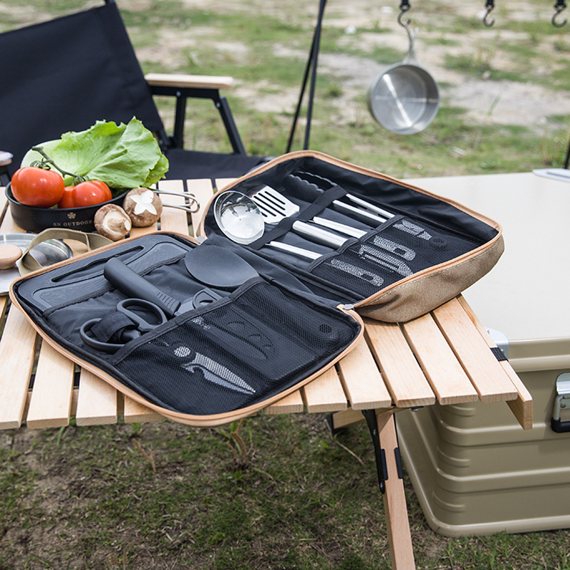 8pcs Camping Kitchen Cookware  - Camping Cooking Can 评论和价格