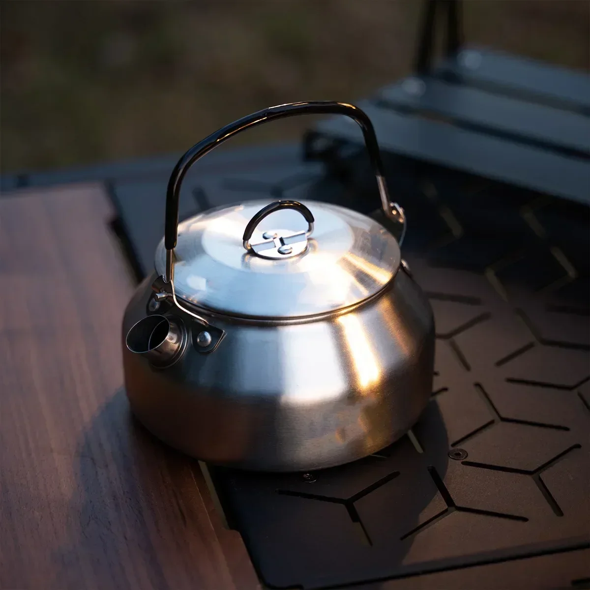 Stainless Steel Kettle 0.8L Po - Camping Cooking Pot Stainless Steel 评论和价格