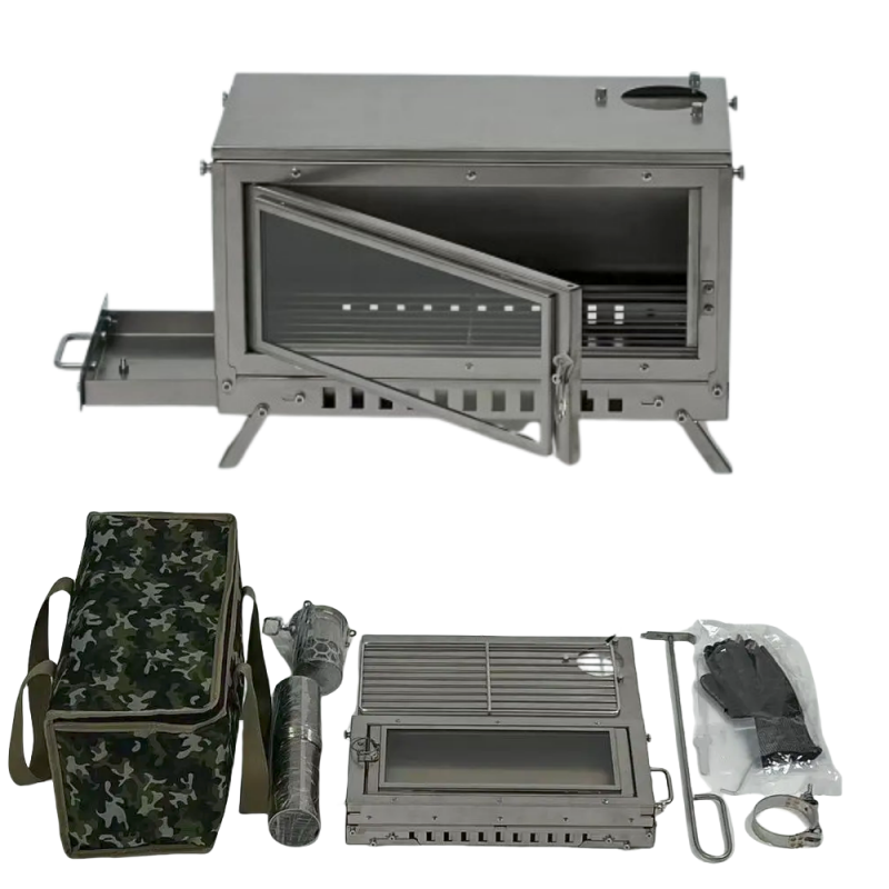Firewood Stove Tent Stove Fold - Camping Cooking Grate 评论和价格