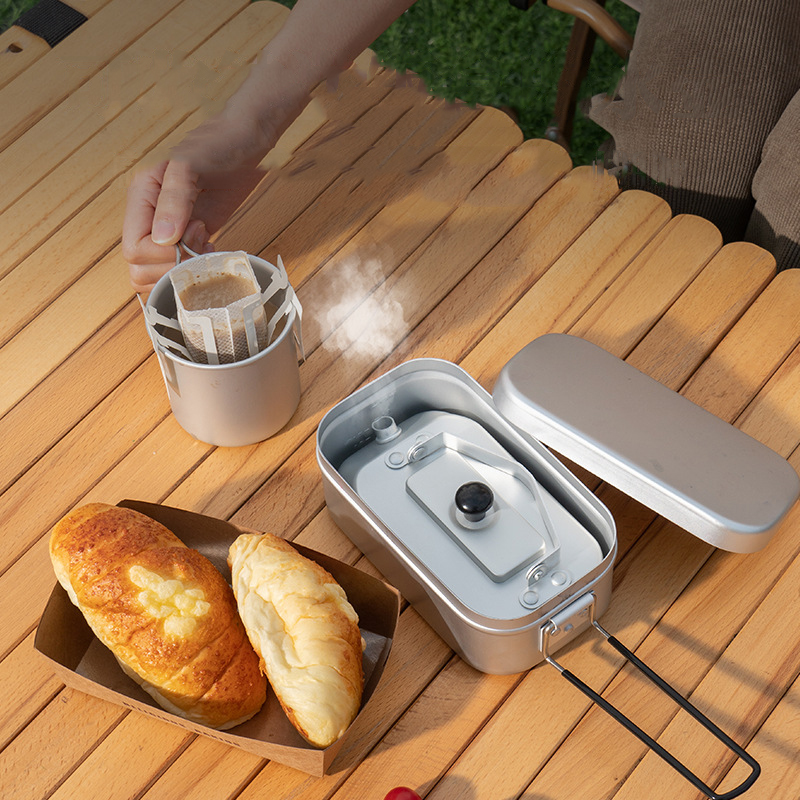 Ultralight Portable Picnic Cam - Camping Cooking Pot Stainless Steel 评论和价格