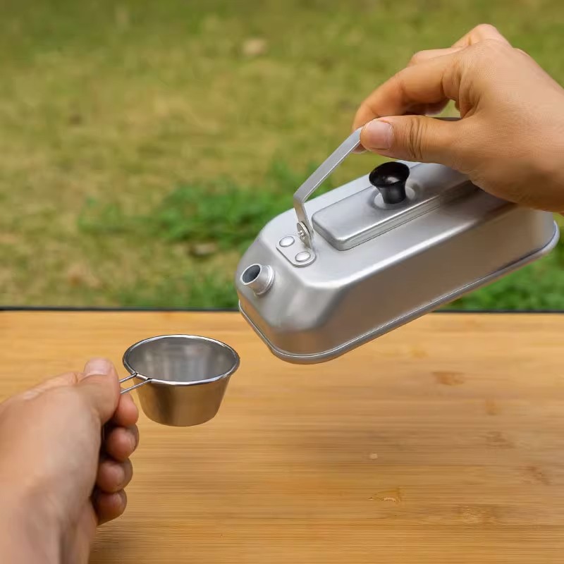 Ultralight Portable Picnic Cam - Camping Cooking Pot Stainless Steel 评论和价格