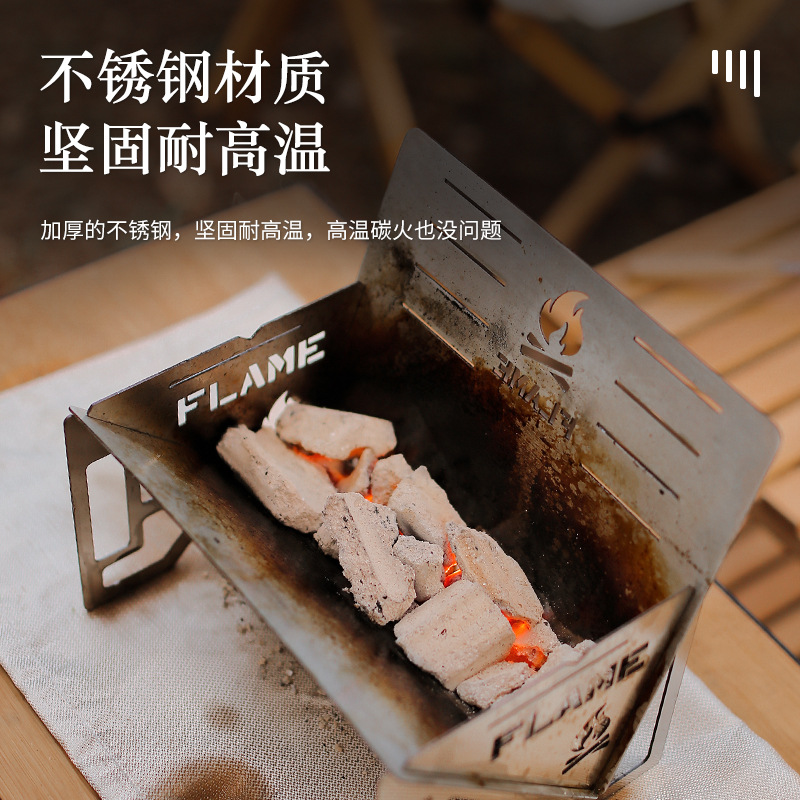 Outdoor Wood Burning Camp Stov - Camping Cooking Fire Pit 评论和价格