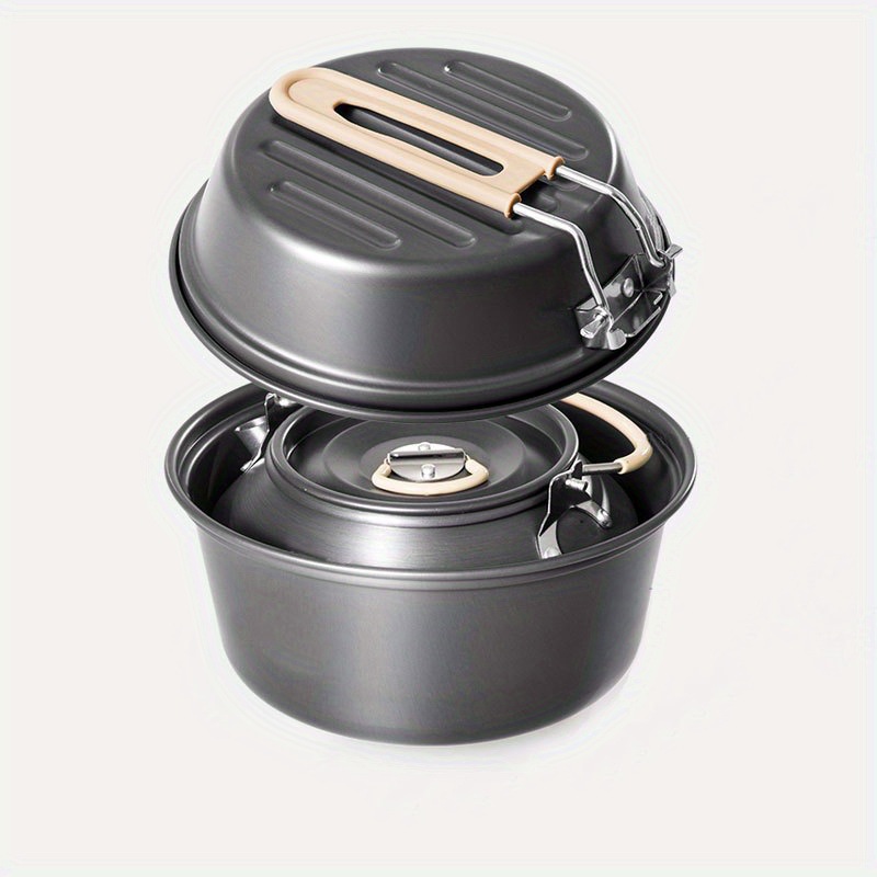 Outdoor Teapot Set Pot Camping - Camping Cooking Set With Kettle 评论和价格