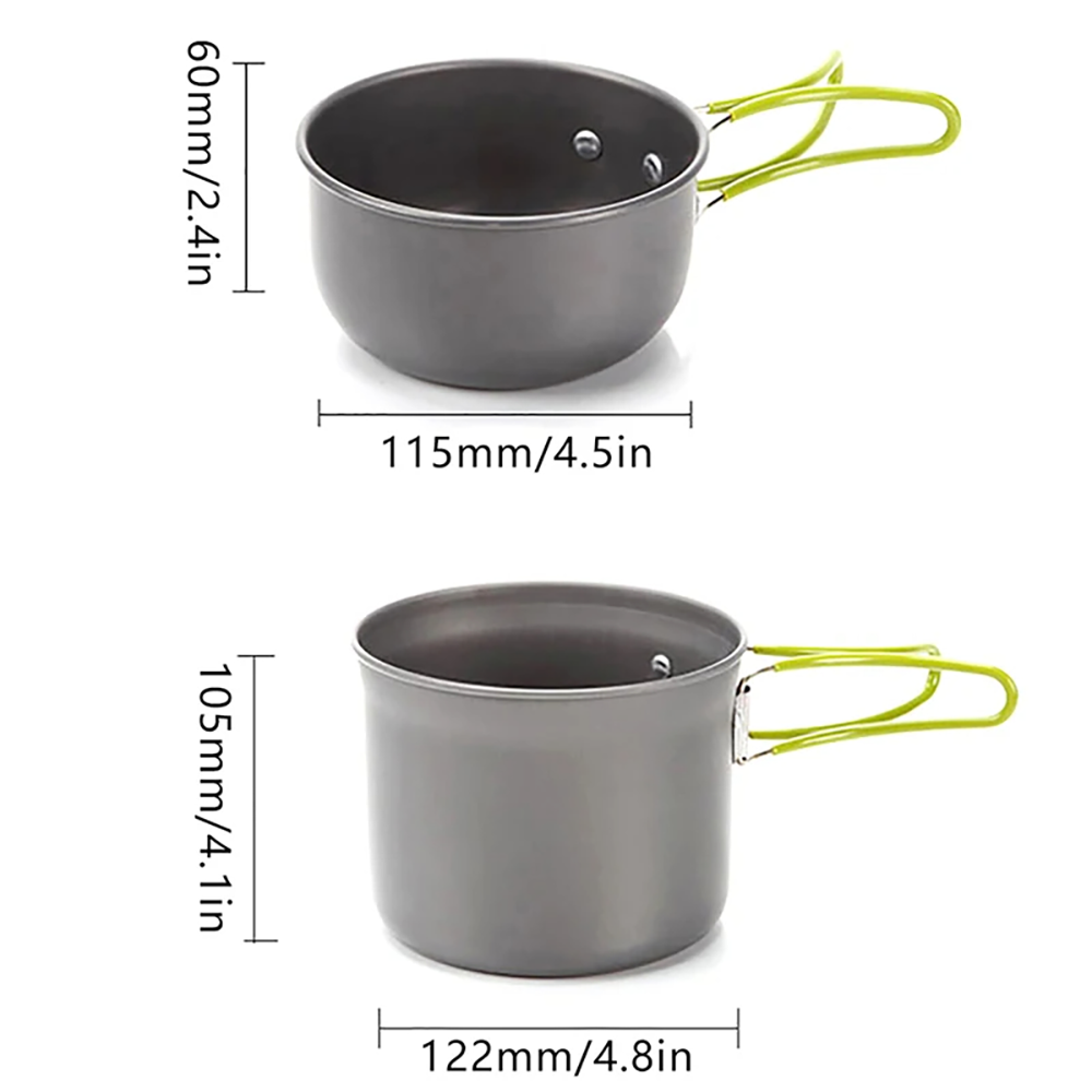 Outdoor Cookware Camping Cookw - Camping Cooking Materials 评论和价格