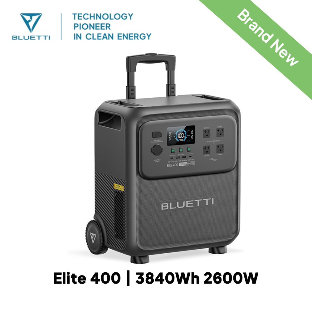BLUETTI Elite 400 2600W 3840Wh - Camping Cooking Can 评论和价格