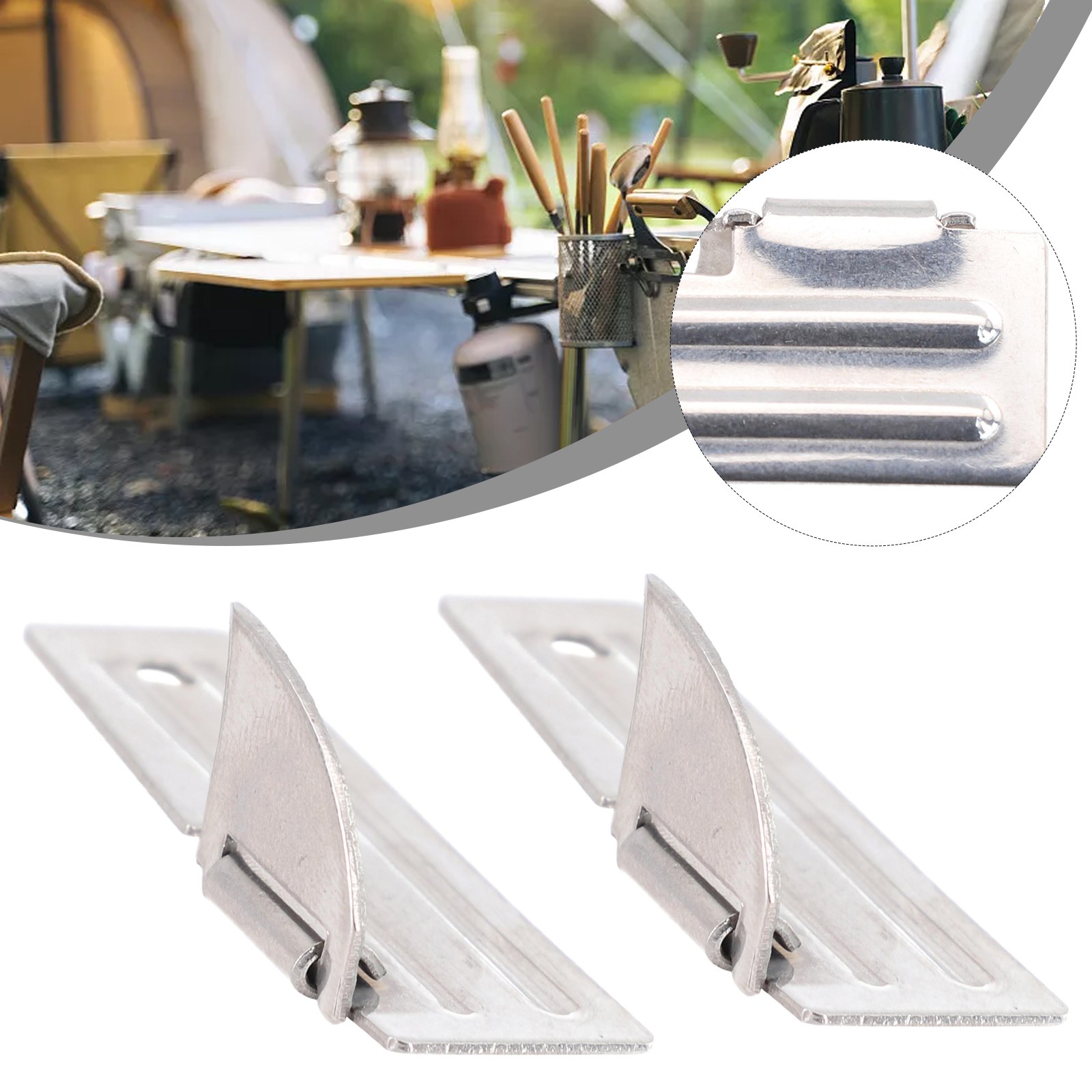 2pcs Stainless Steel Mini Fold - Camping Cooking Can 评论和价格