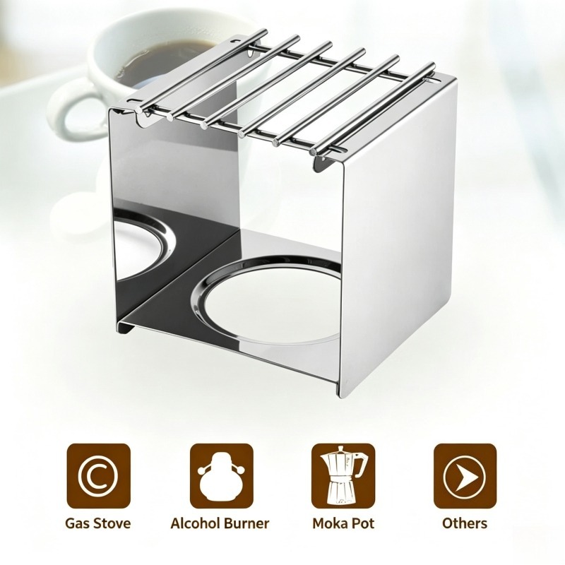 Stainless Steel Square Coffee  - Camping Cooking Pot Stainless Steel 评论和价格