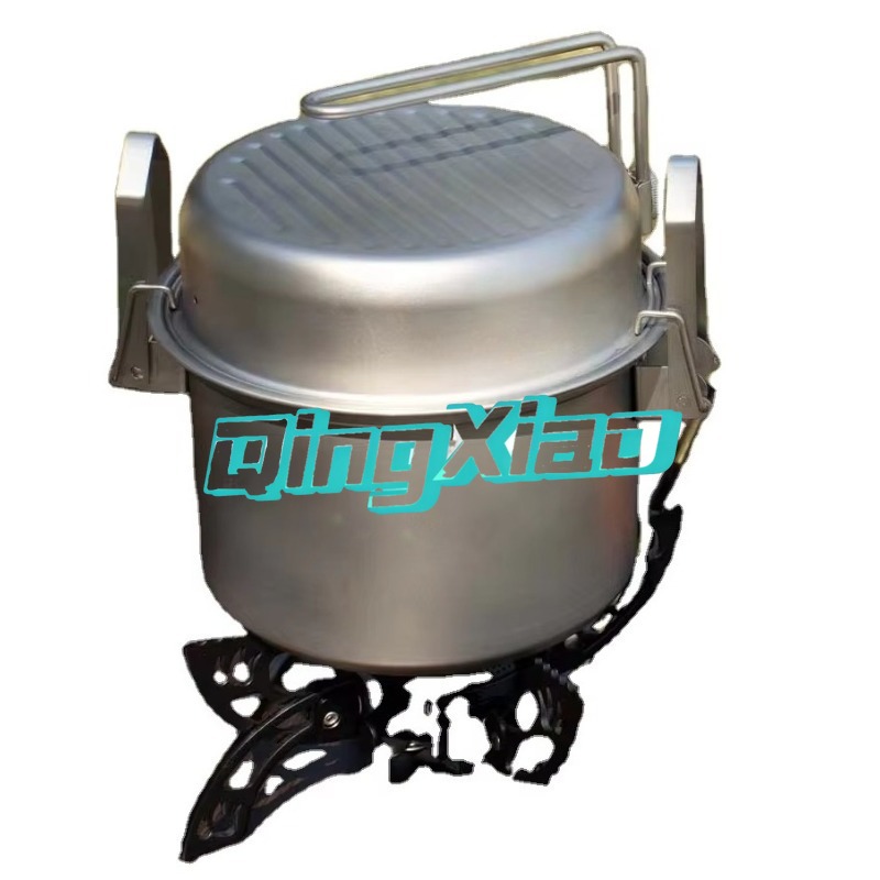 Outdoor 304 Stainless Steel Mu - Camping Cooking Pot Stainless Steel 评论和价格