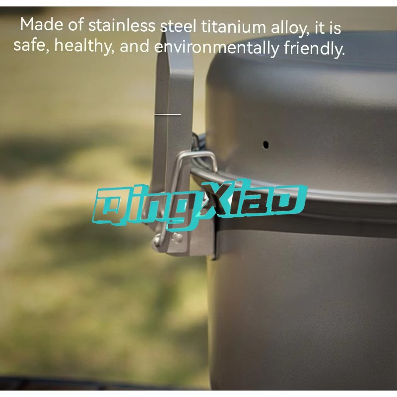 Outdoor 304 Stainless Steel Mu - Camping Cooking Pot Stainless Steel 评论和价格