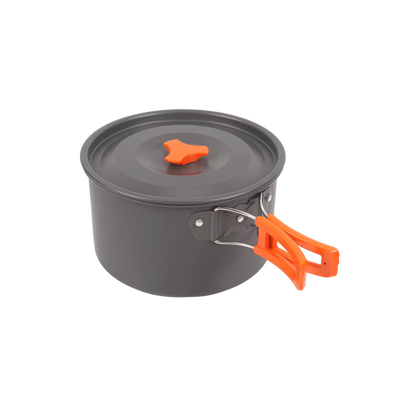 Portable Outdoor Cookware Set  - Camping Cooking Set With Kettle 评论和价格