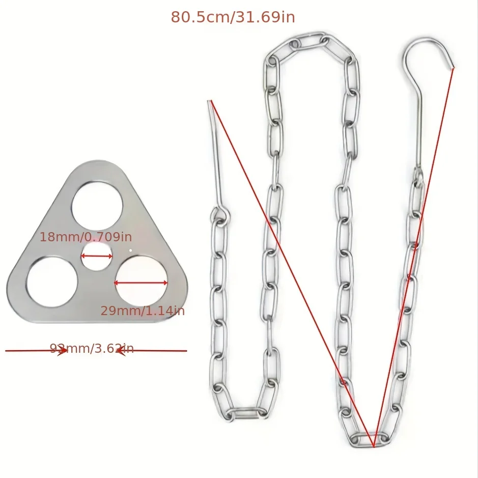 Outdoor BBQ Tripod Portable De - Camping Cooking Pot Stainless Steel 评论和价格