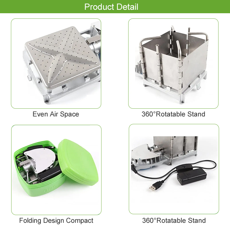 BRS 6000W Outdoor Wood Burning - Camping Cooking Grate 评论和价格