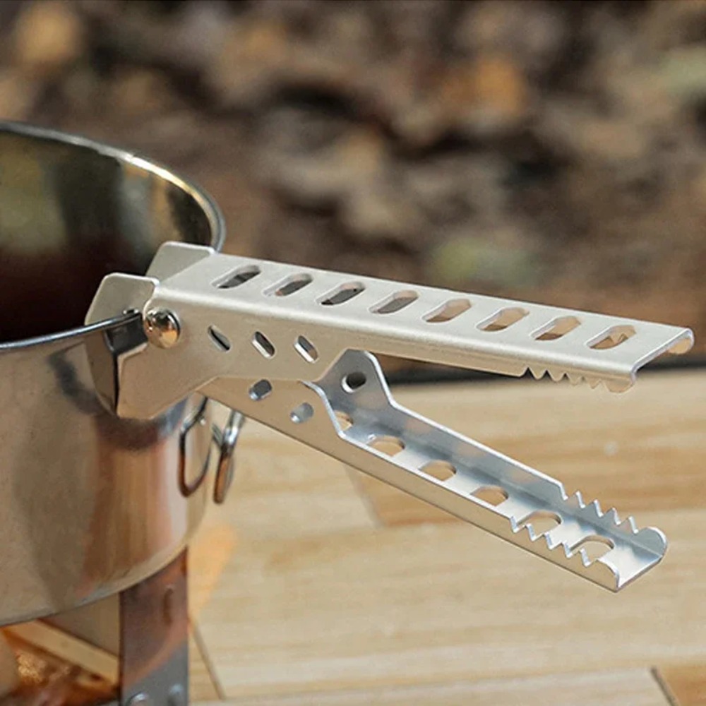 Aluminium Anti-hot Alloy Clip  - Camping Cooking Pot Stainless Steel 评论和价格