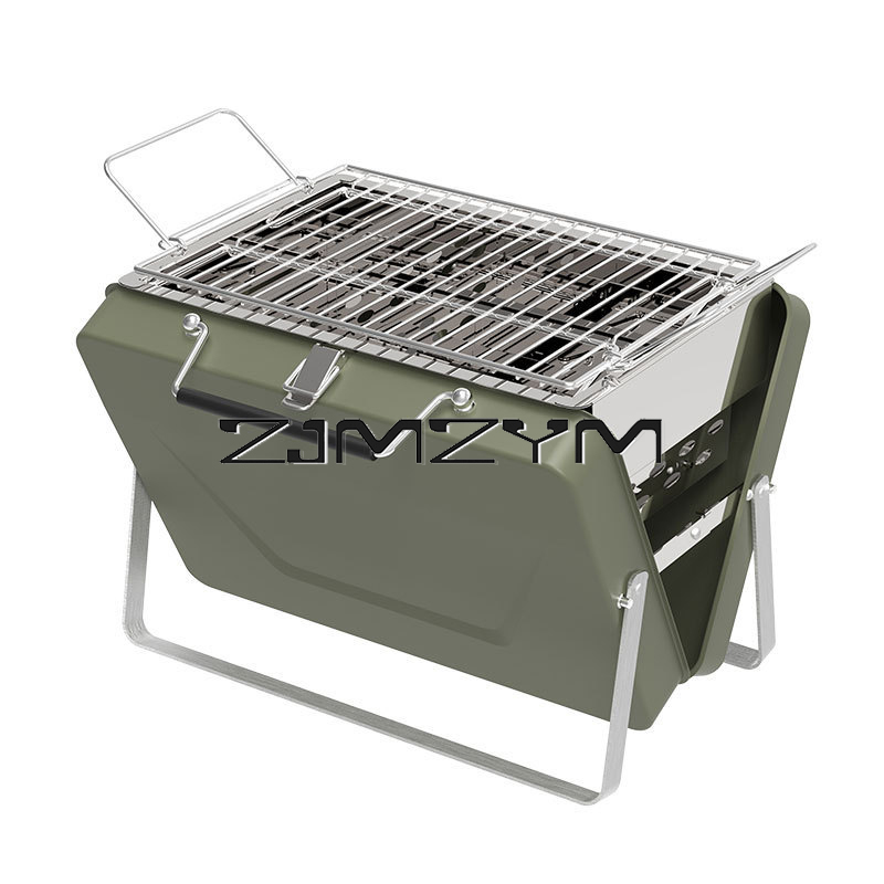 Foldable Barbecue Grill Adjust - Camping Cooking Grate 评论和价格