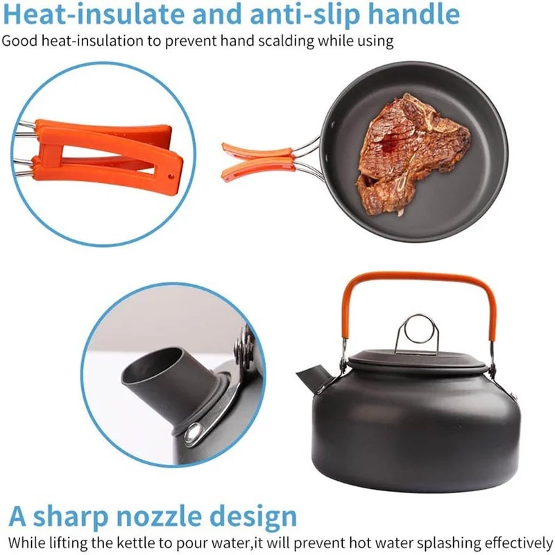 Camping Cooking set Camping Co - Camping Cooking Can 评论和价格